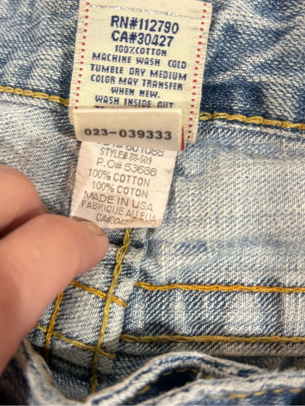 Vintage Men’s True Religion Stevie Tapered Slim Skinny Jeans 🌵29